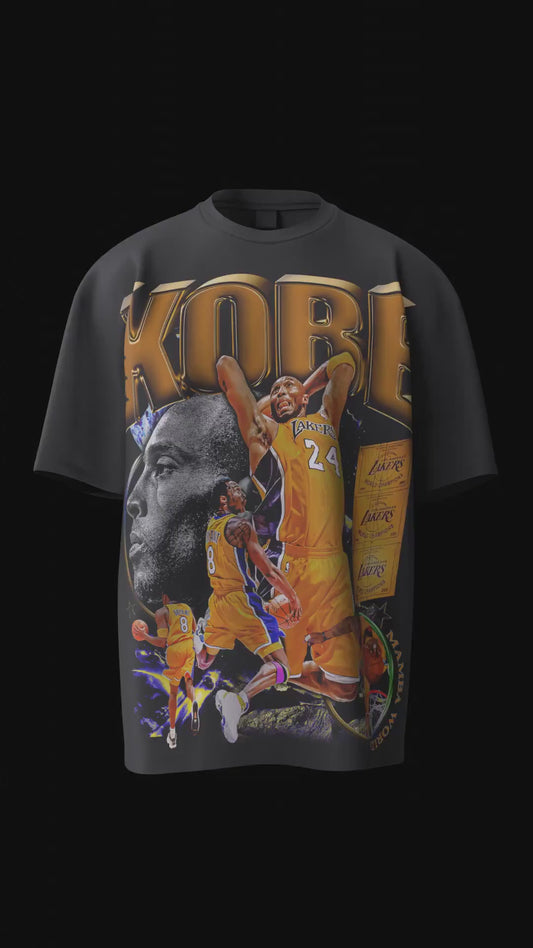 *PRE-ORDER* KOBE HIMOTHY 24:8 LIMITED PIECES BLACK T-SHIRT