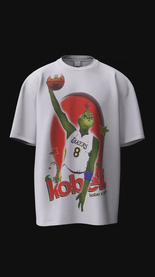 *PRE-ORDER* KOBE VS MIKE THE "GRINCH" RED HOLIDAY LIMTED EDITION SHIRT